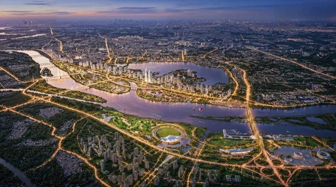 hà nội tăng cường lãnh đạo khi triển khai dự án trục đại lộ cảnh quan sông hồng hình ảnh 1 ha noi tang cuong lanh dao khi trien khai du an truc dai lo canh quan song hong hinh anh 1