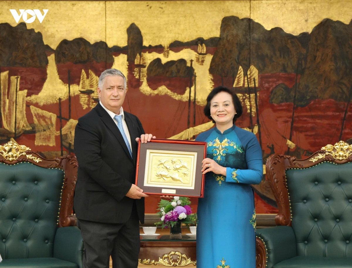 phó thủ tướng phạm thị thanh trà tiếp Đoàn đại biểu Đại học công nghệ texas hình ảnh 1 pho thu tuong pham thi thanh tra tiep Doan dai bieu Dai hoc cong nghe texas hinh anh 1
