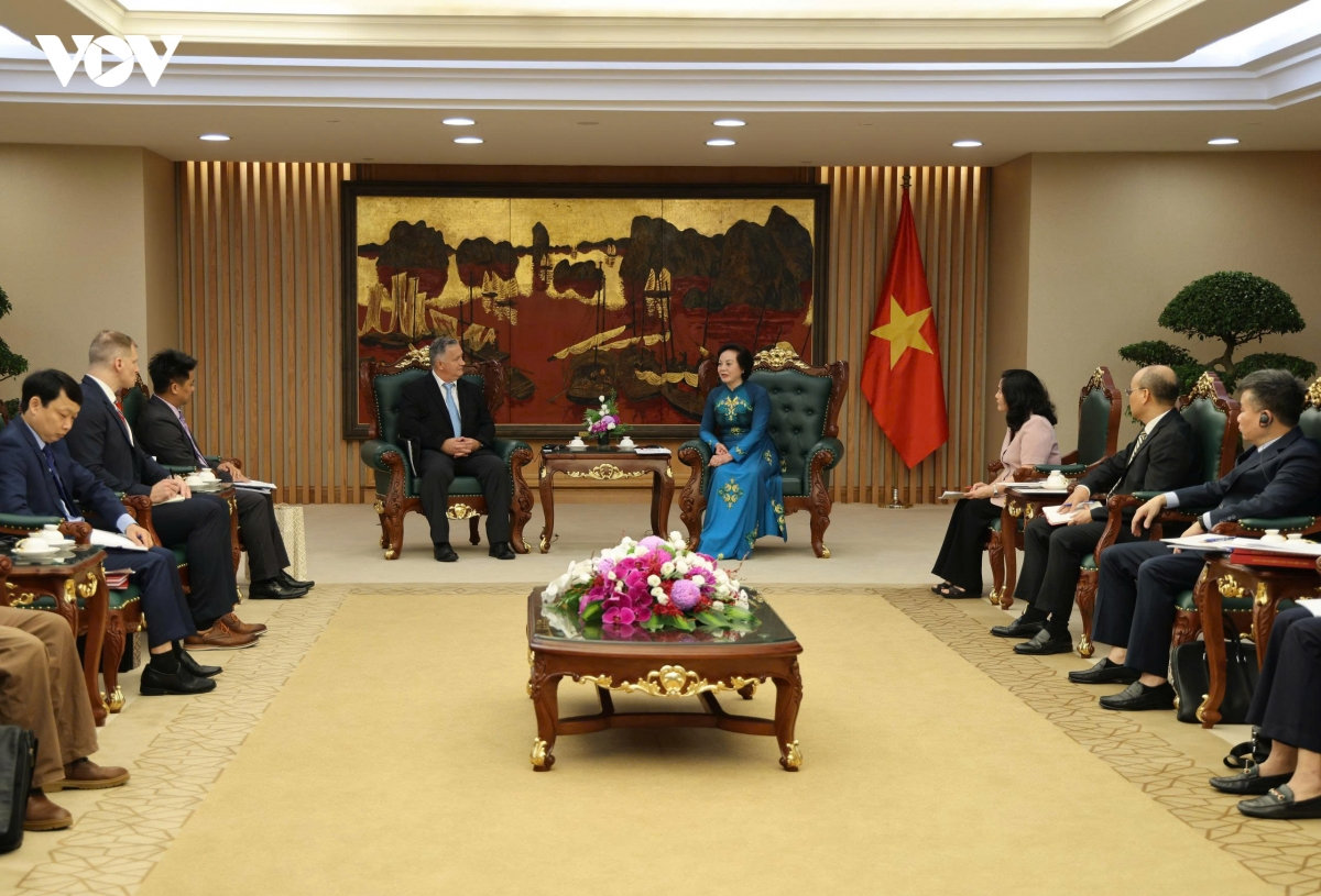 phó thủ tướng phạm thị thanh trà tiếp Đoàn đại biểu Đại học công nghệ texas hình ảnh 2 pho thu tuong pham thi thanh tra tiep Doan dai bieu Dai hoc cong nghe texas hinh anh 2