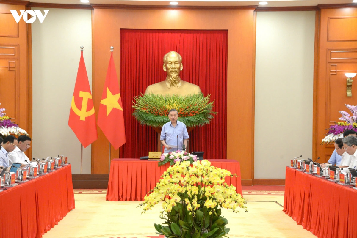 tong bi thu, chu tich nuoc to lam chu tri buoi lam viec ve giao duc, dao tao hinh anh 5