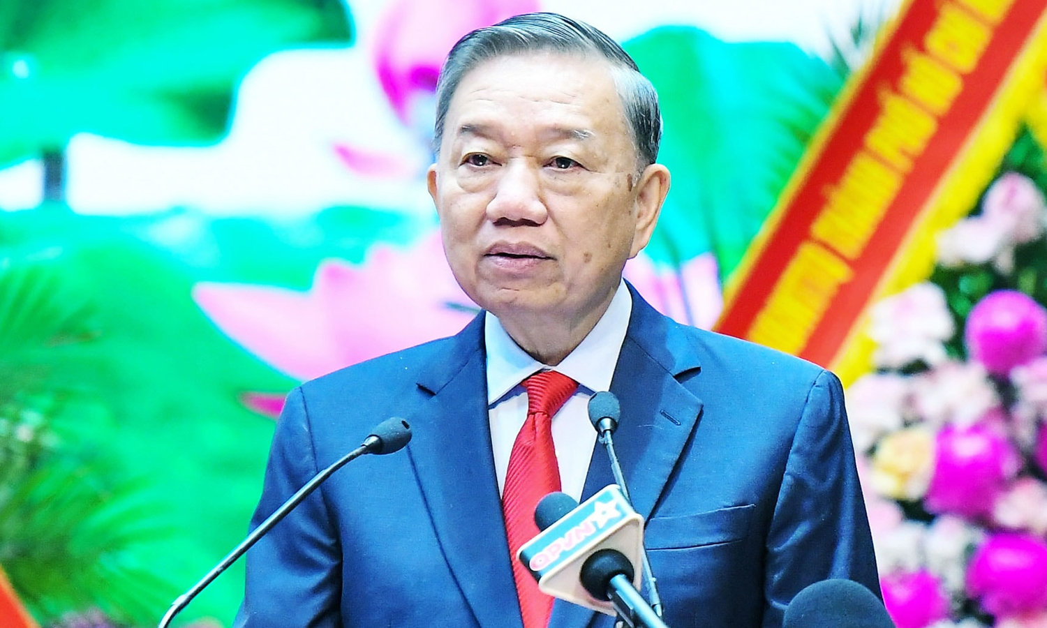Tổng Bí thư, Chủ tịch nước Tô Lâm phát biểu chỉ đạo Đại hội. (Ảnh: Lâm Hiển)