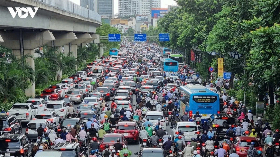 hà nội thí điểm thu phí đối với phương tiện cá nhân vào khu vực trung tâm hình ảnh 1 ha noi thi diem thu phi doi voi phuong tien ca nhan vao khu vuc trung tam hinh anh 1