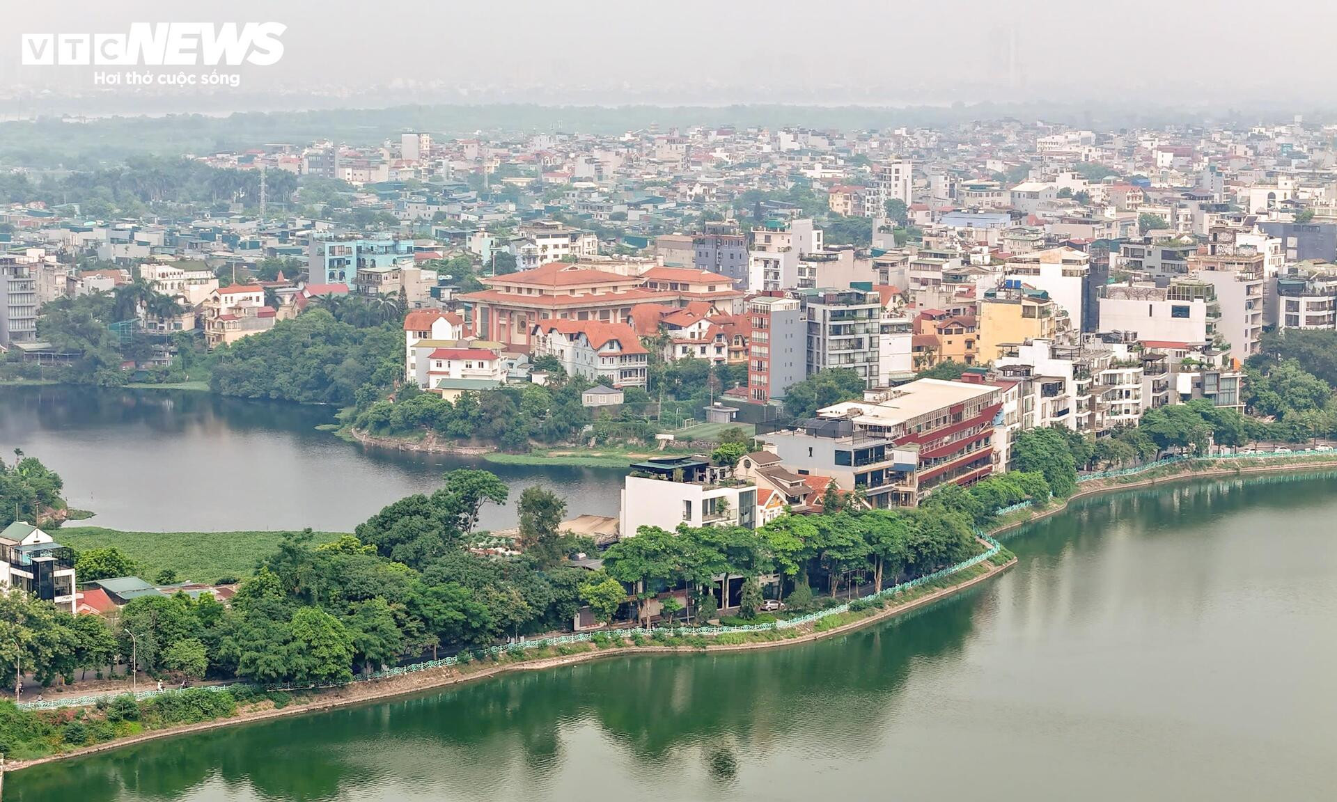 Nhìn từ trên cao những đoạn đường ven Hồ Tây sắp được mở rộng - 10