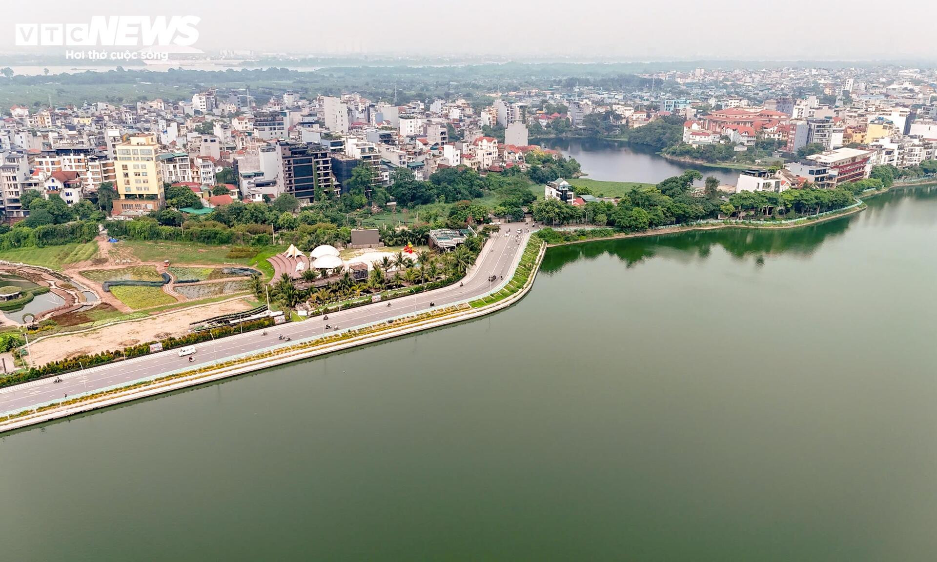 Nhìn từ trên cao những đoạn đường ven Hồ Tây sắp được mở rộng - 13
