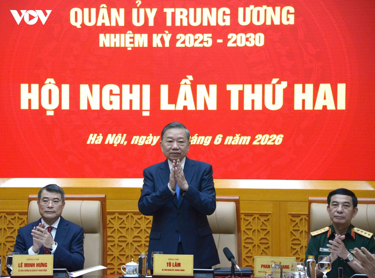 tổng bí thư, chủ tịch nước tô lâm dự hội nghị quân uỷ trung ương hình ảnh 2 tong bi thu, chu tich nuoc to lam du hoi nghi quan uy trung uong hinh anh 2