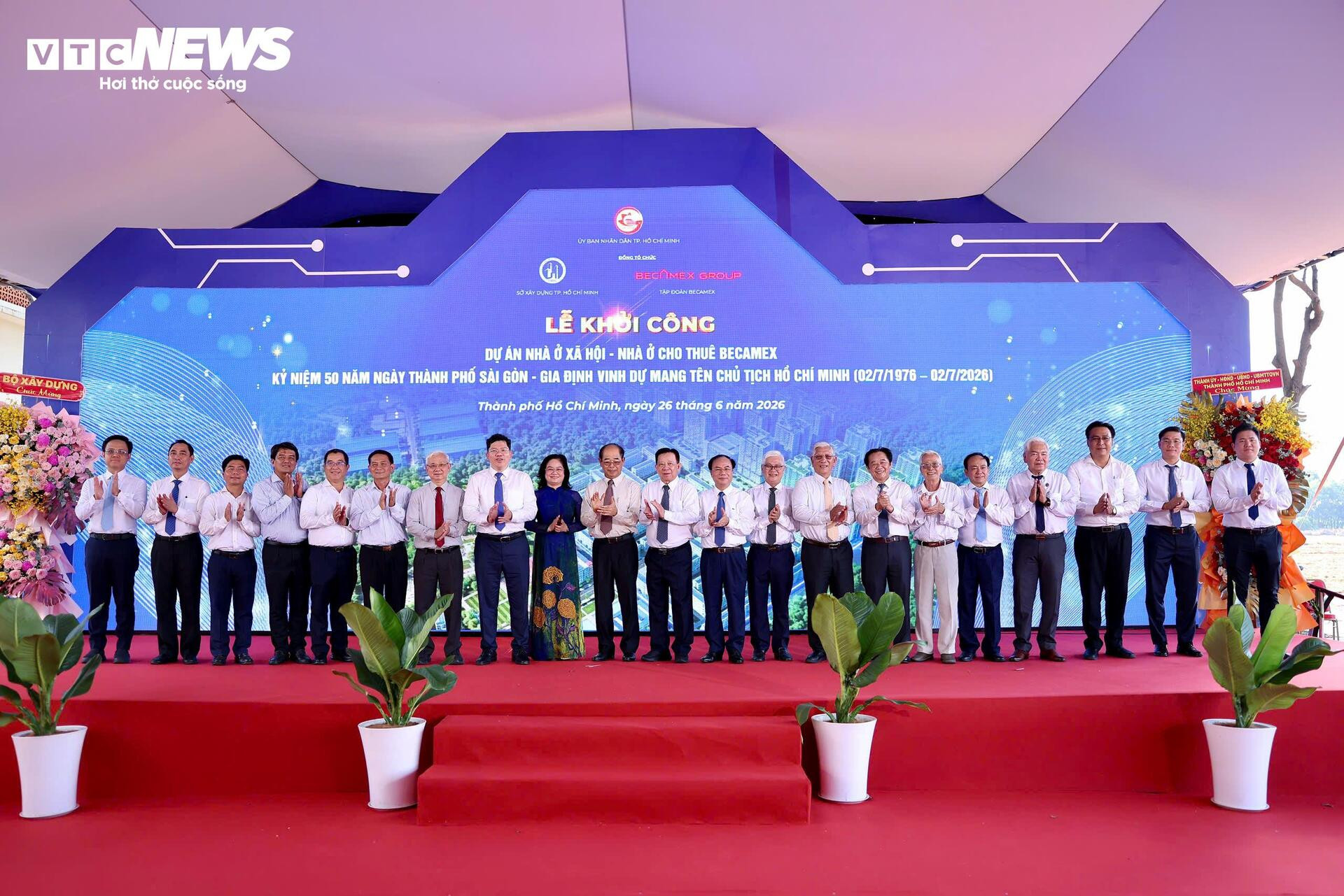 TP.HCM khởi công hơn 6.200 căn nhà ở xã hội dịp 50 năm thành phố mang tên Bác - 2