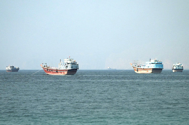 Eo biển Hormuz. (Ảnh: Reuters)