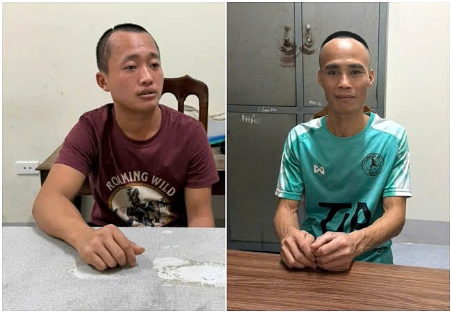 khoi to nguoi phu nu cung 2 dong pham nem chat ban vao cua hang quan ao o nghe an hinh anh 2