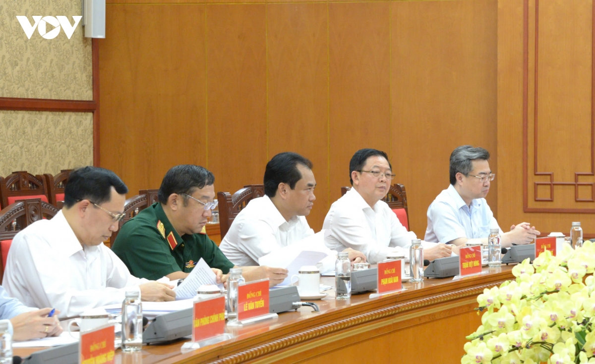 tong bi thu, chu tich nuoc to lam chu tri cuoc hop ve cong tac phong chong bao lu, bien doi khi hau hinh anh 4