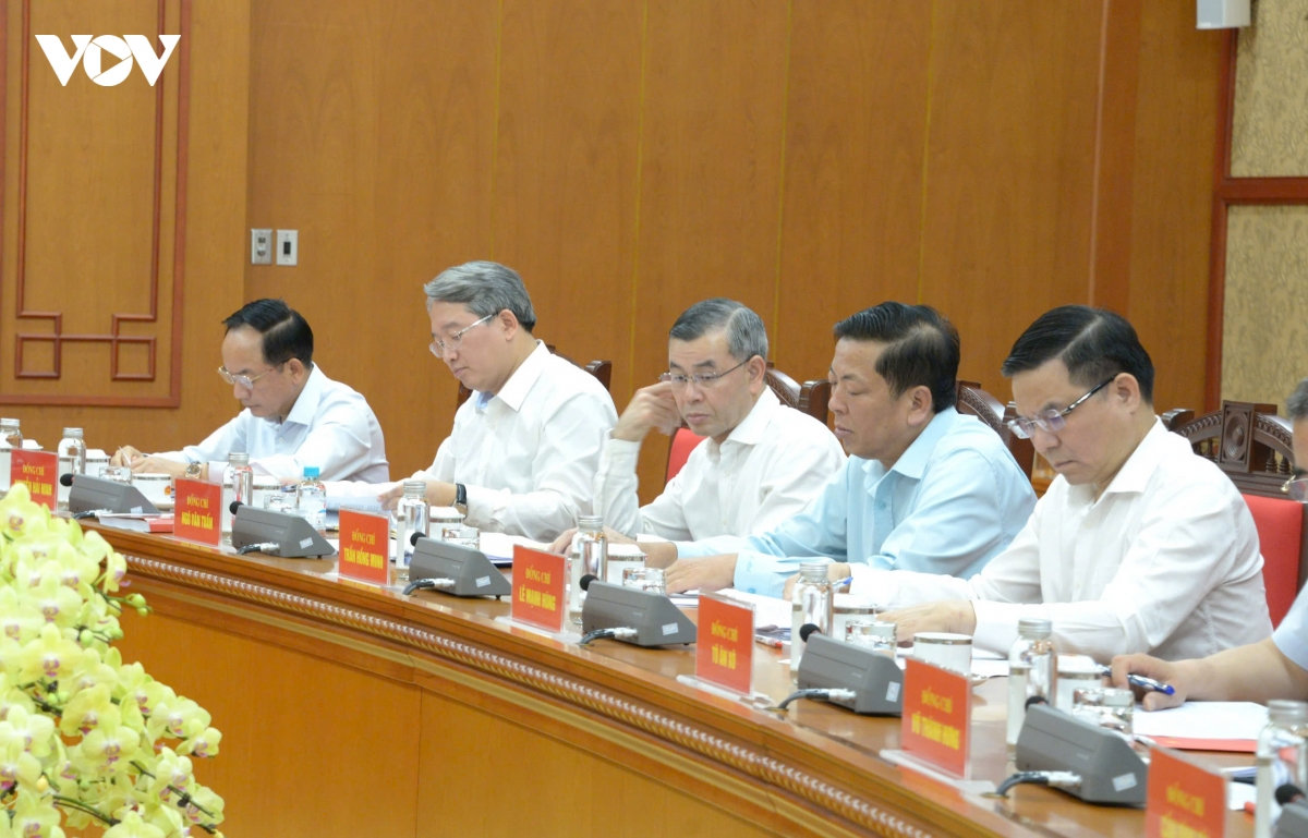 tong bi thu, chu tich nuoc to lam chu tri cuoc hop ve cong tac phong chong bao lu, bien doi khi hau hinh anh 5