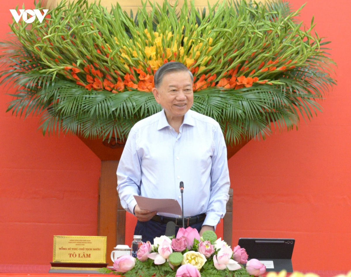 tong bi thu, chu tich nuoc chu tri phien hop ve doi ngoai va hoi nhap quoc te hinh anh 3