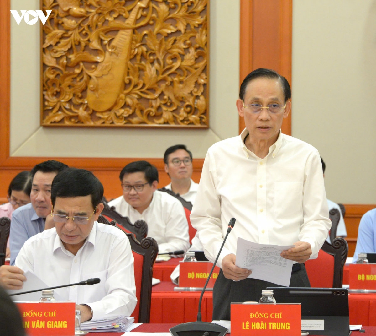 tong bi thu, chu tich nuoc chu tri phien hop ve doi ngoai va hoi nhap quoc te hinh anh 6