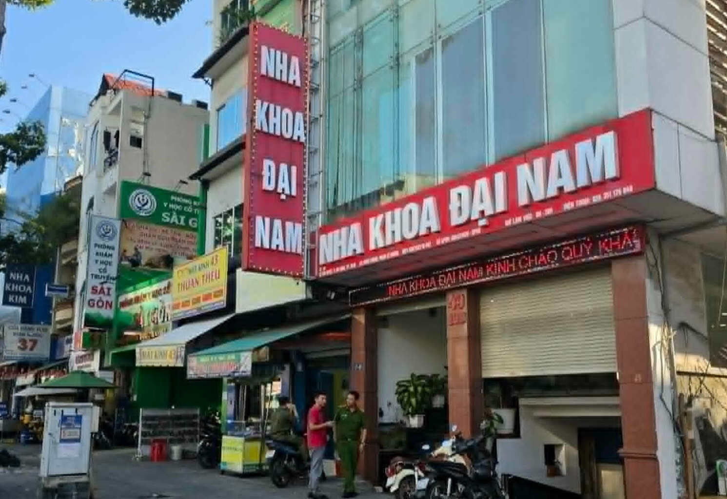 Phòng khám nha khoa Đại Nam ở đường Lê Văn Duyệt, phường Gia Định, TP.HCM (Ảnh: Vietnamnet)