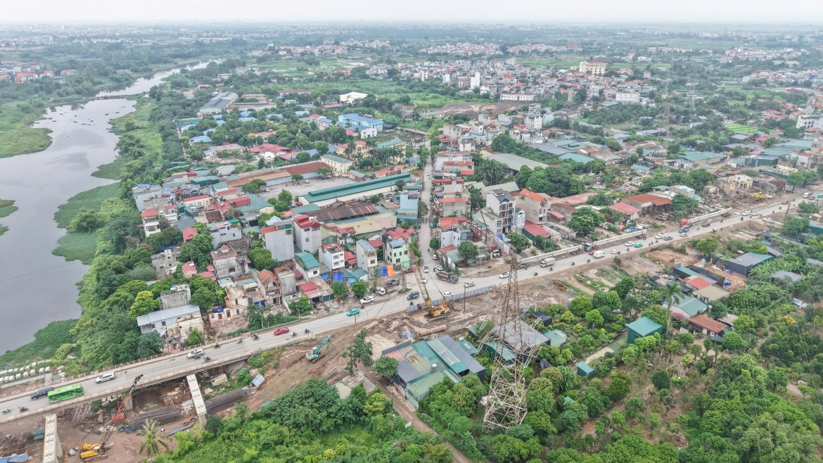 tien do cau mai linh tren quoc lo 6 tang toc xoa diem nghen cua ngo tay ha noi hinh anh 14