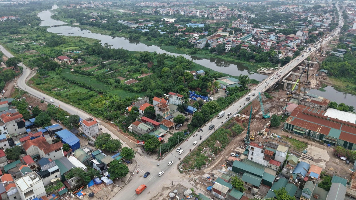 tien do cau mai linh tren quoc lo 6 tang toc xoa diem nghen cua ngo tay ha noi hinh anh 9