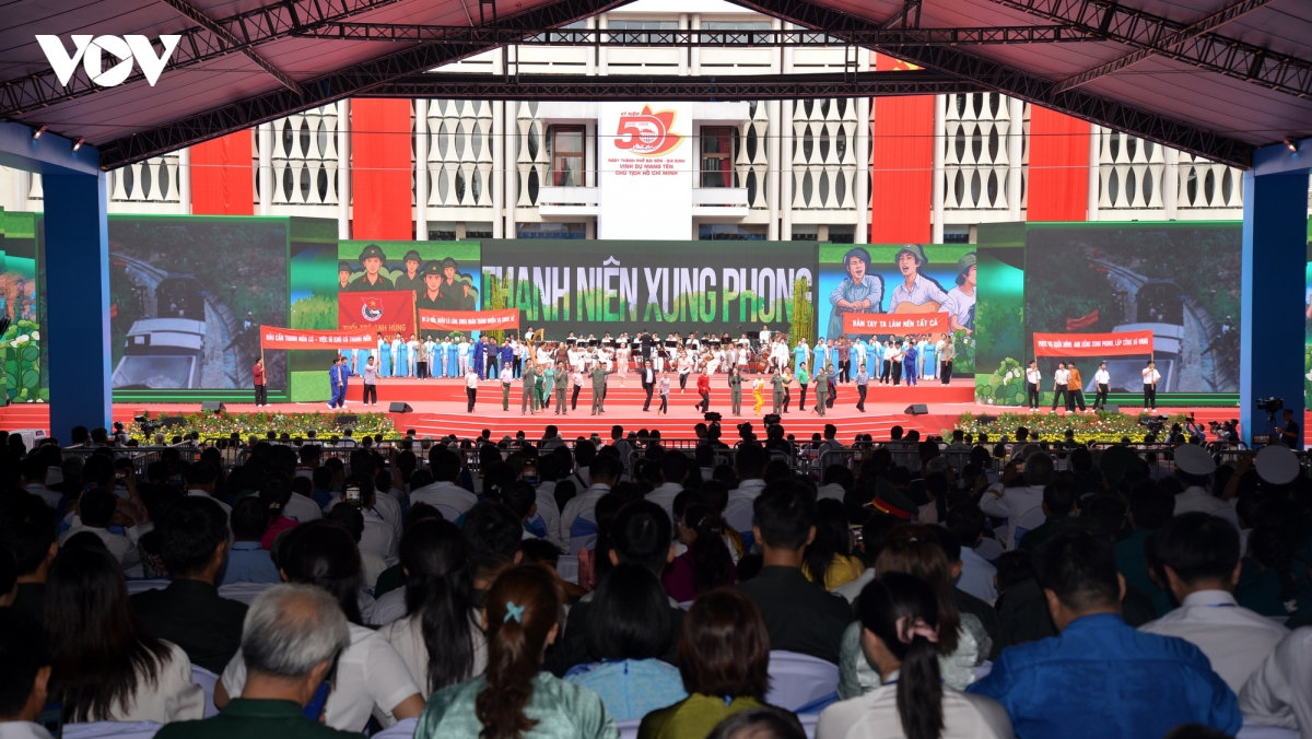 tong bi thu, chu tich nuoc to lam du le ky niem 50 nam thanh pho mang ten bac hinh anh 9