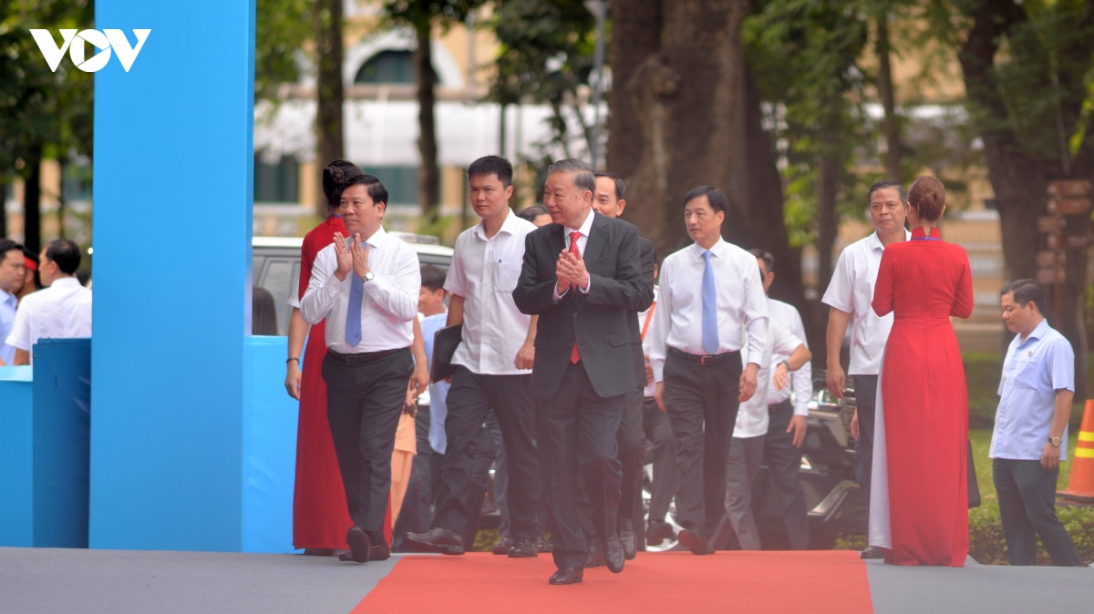 tong bi thu, chu tich nuoc to lam du le ky niem 50 nam thanh pho mang ten bac hinh anh 1