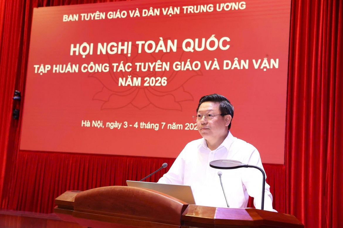 khai mac hoi nghi toan quoc tap huan cong tac tuyen giao va dan van nam 2026 hinh anh 3