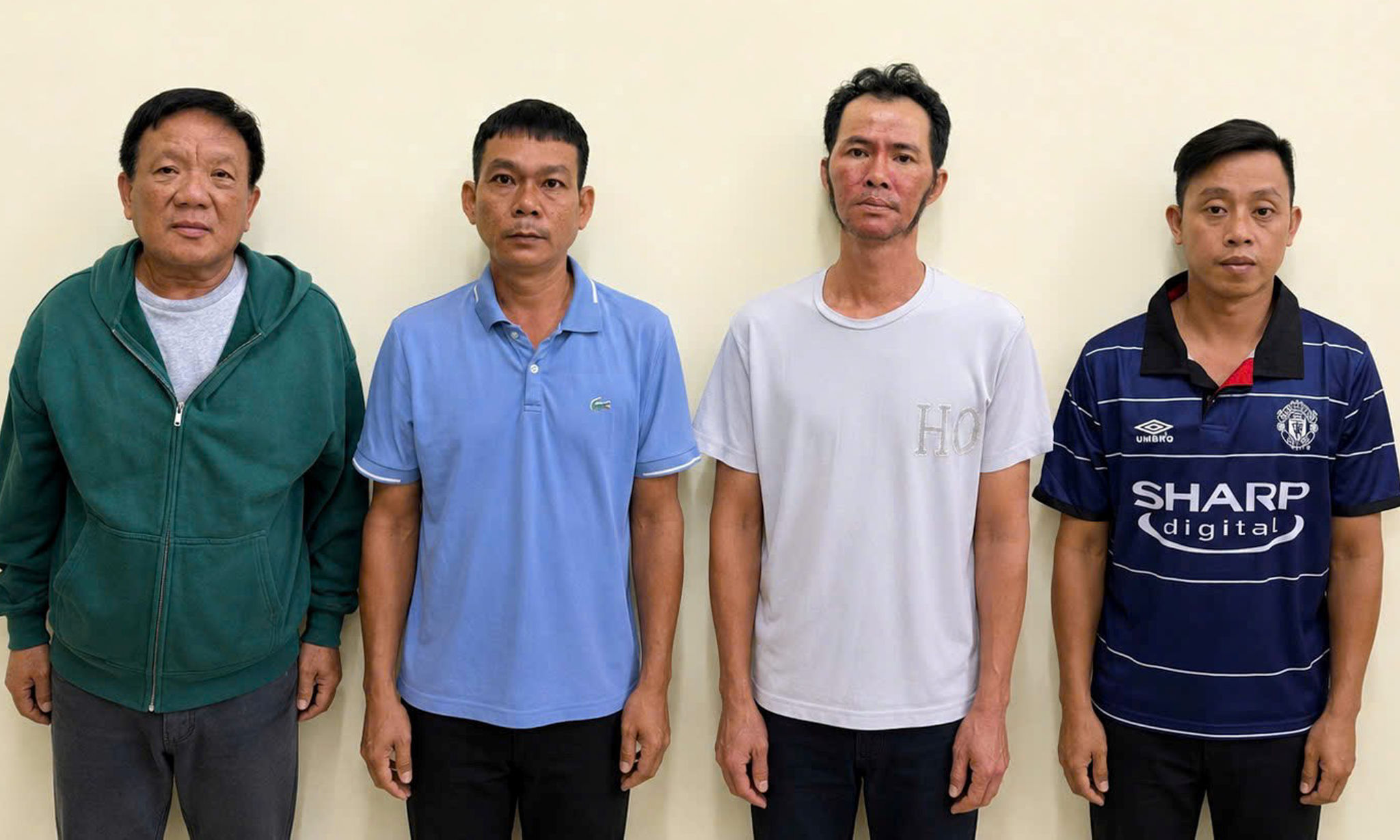 Đường dây cá độ bóng đá liên tỉnh vừa bị Công an tỉnh Sơn La triệt phá. (Ảnh: CACC)