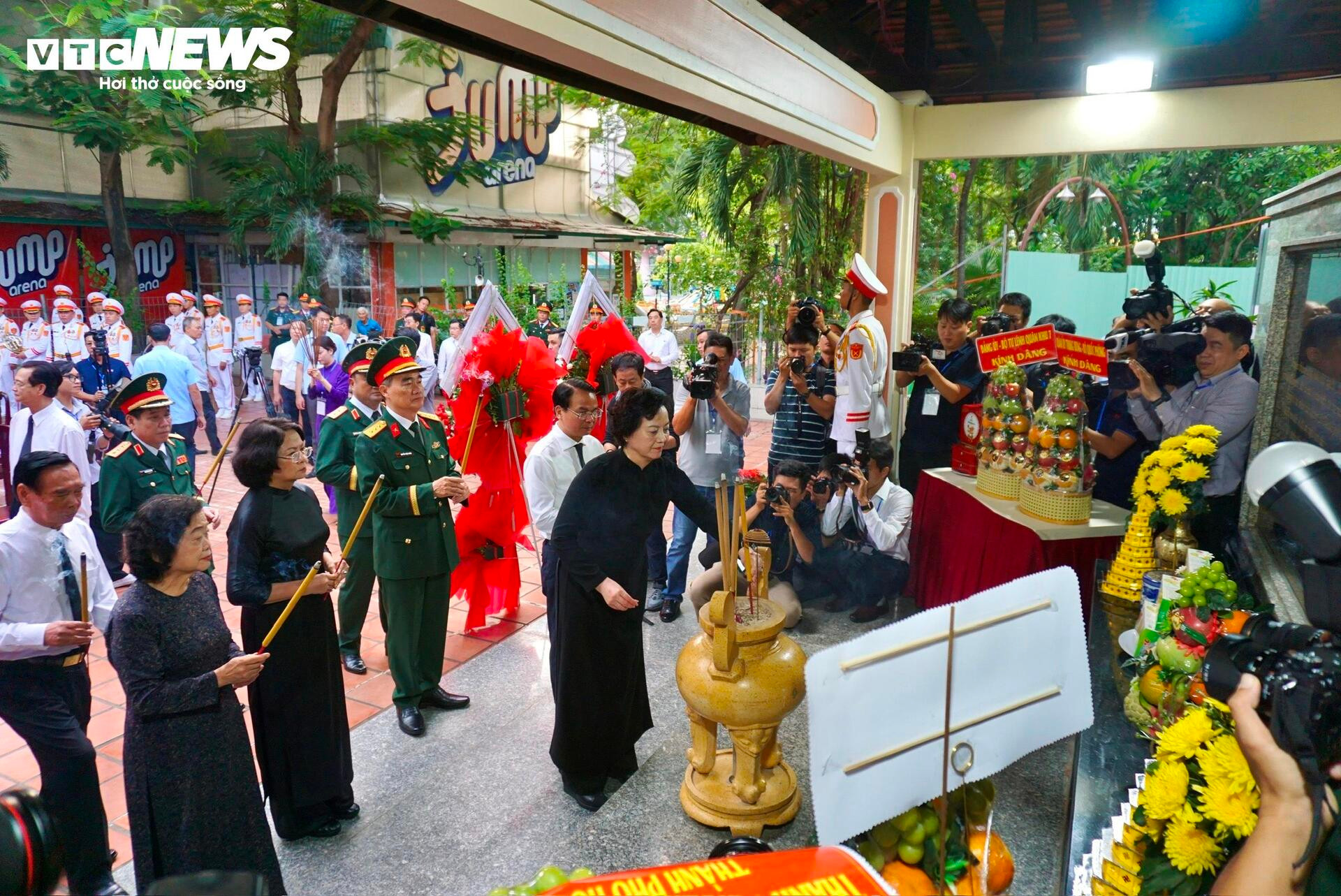 Thủ tướng dự Lễ triển khai tìm kiếm, quy tập hài cốt liệt sĩ tại Công viên Lê Thị Riêng - 11