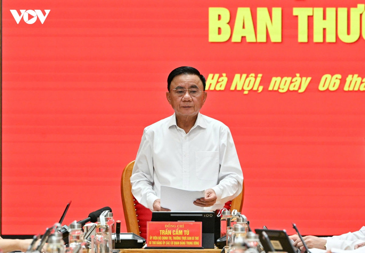 thuong truc ban bi thu yeu cau cac co quan Dang trung uong nang cao chat luong tham muu chien luoc hinh anh 3