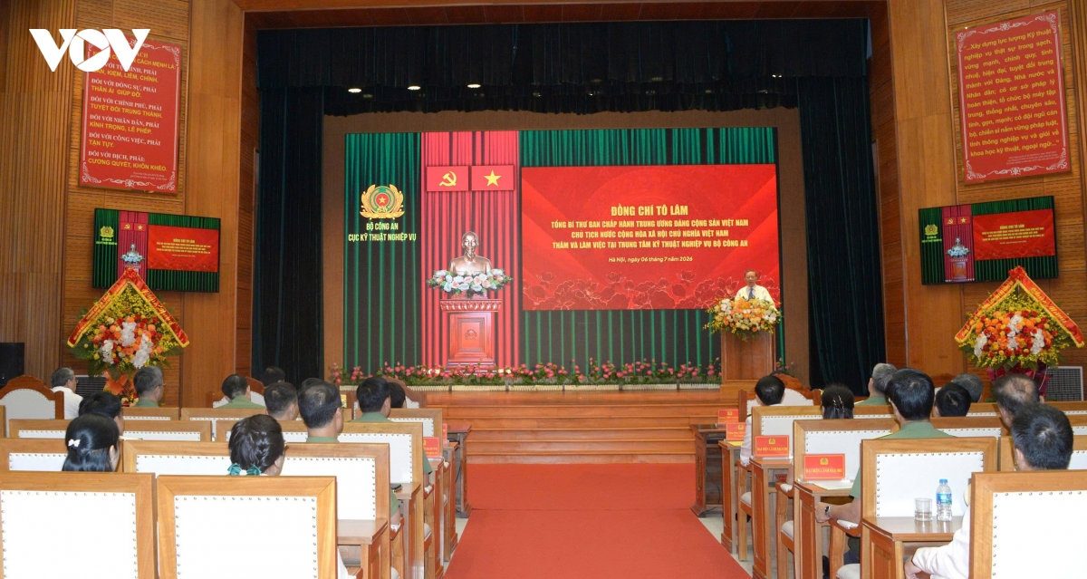 tong bi thu, chu tich nuoc xay dung luc luong ky thuat nghiep vu ky luat, trung thanh, gan dan nhat hinh anh 2