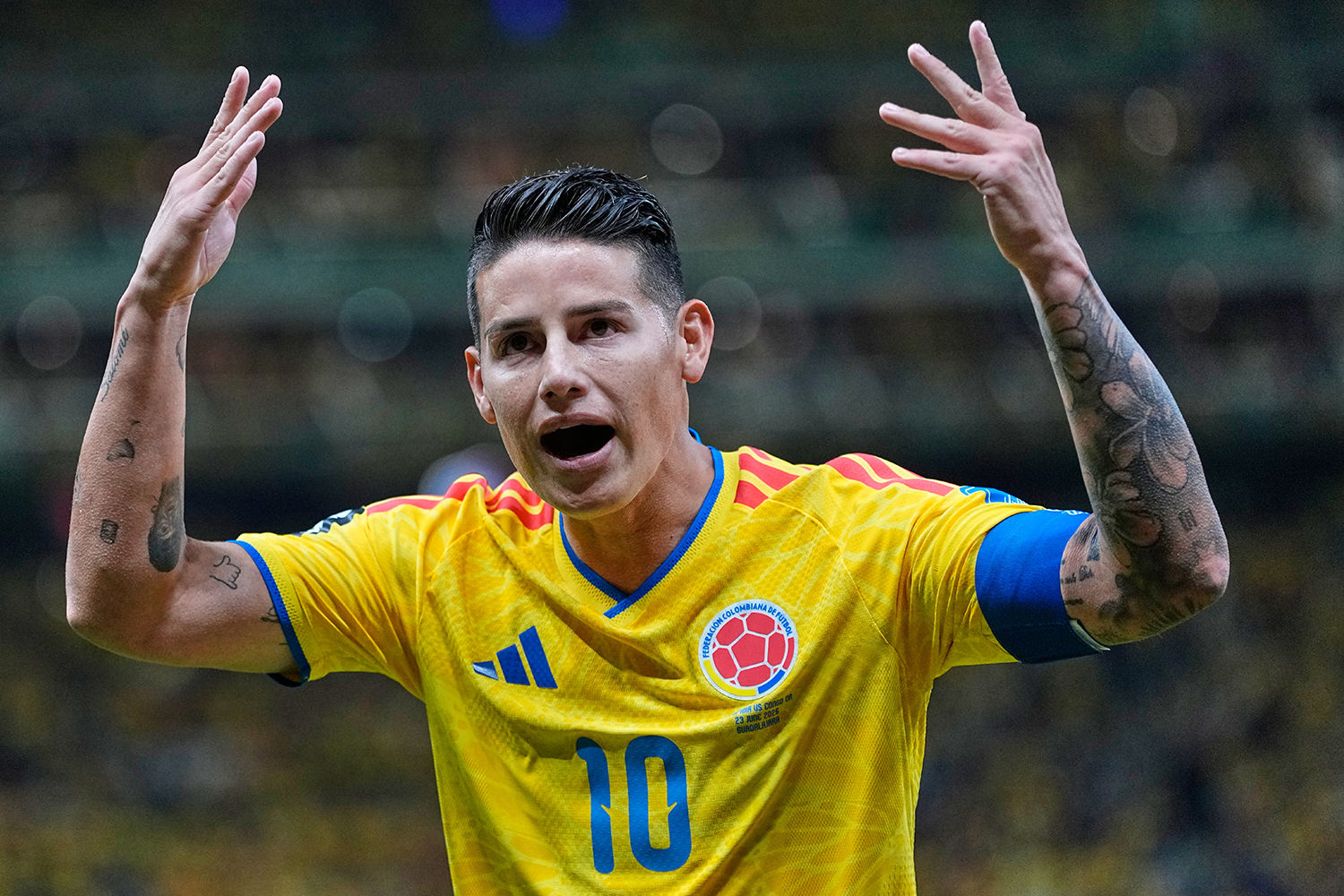 James Rodriguez là nhân vật quan trọng nhất tuyến giữa của Colombia. (Ảnh: Reuters)