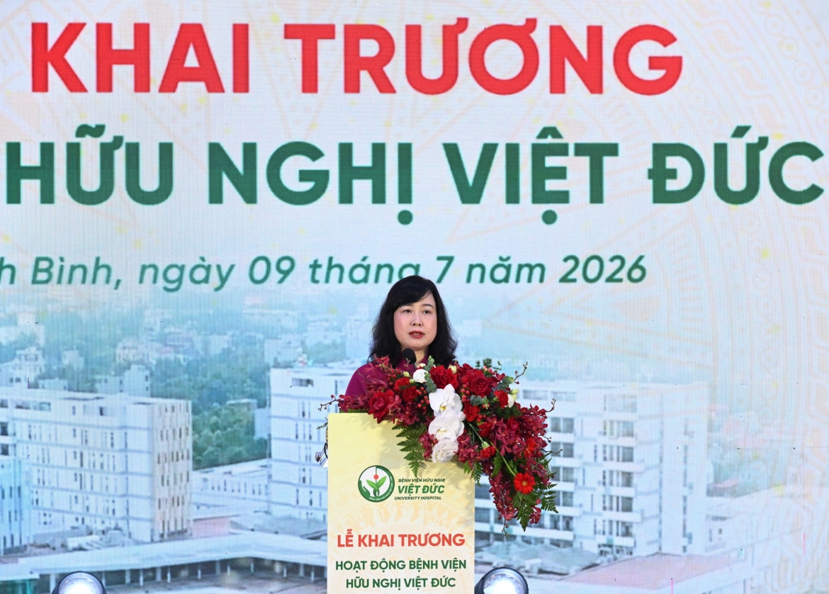 thu tuong du khai truong benh vien huu nghi viet Duc co so ninh binh hinh anh 4