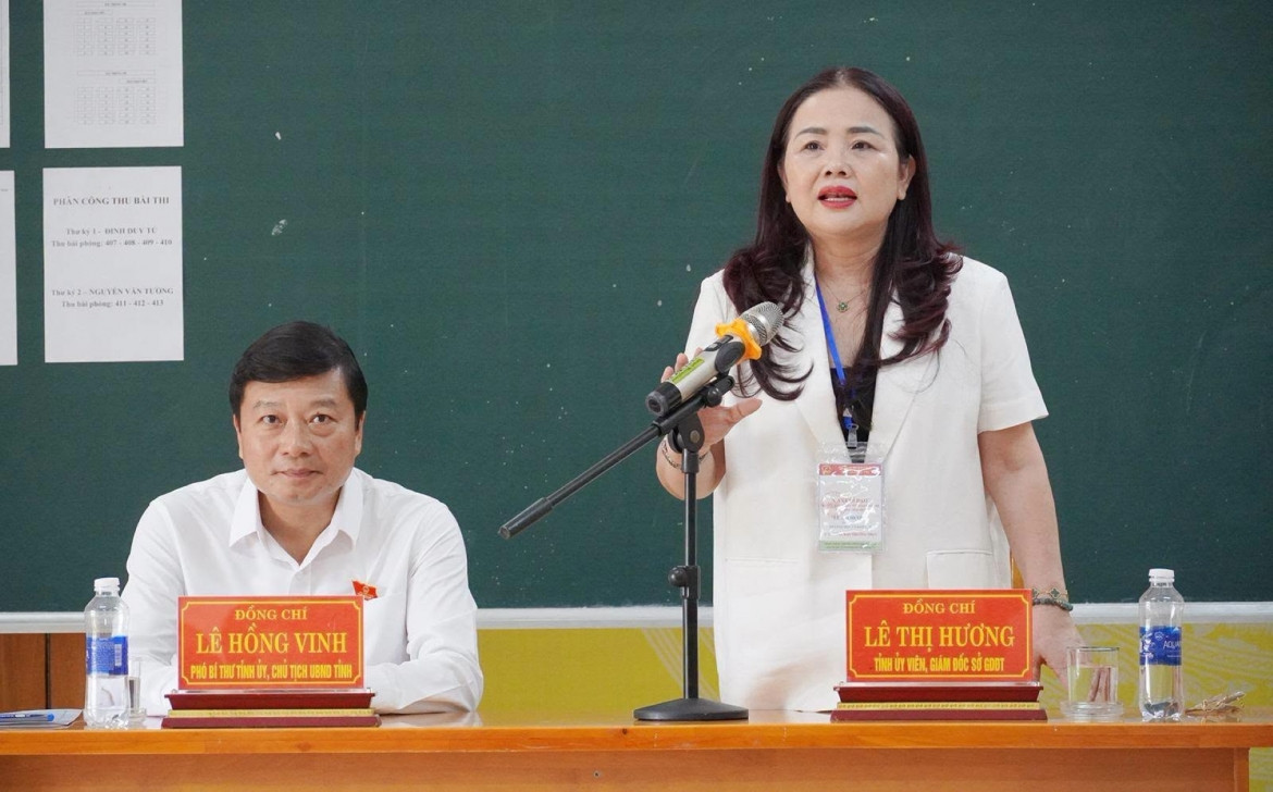 lập tổ công tác đặc biệt làm rõ phản ánh tiêu cực tại điểm thi trường thpt lê trực hình ảnh 2 lap to cong tac dac biet lam ro phan anh tieu cuc tai diem thi truong thpt le truc hinh anh 2