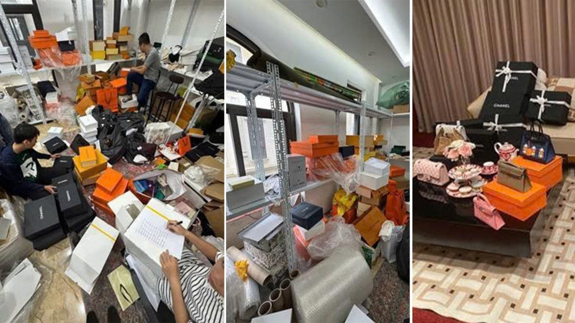 lần theo facebook, lộ kho hàng nghi giả mạo nhãn hiệu ở hà nội hình ảnh 1 lan theo facebook, lo kho hang nghi gia mao nhan hieu o ha noi hinh anh 1