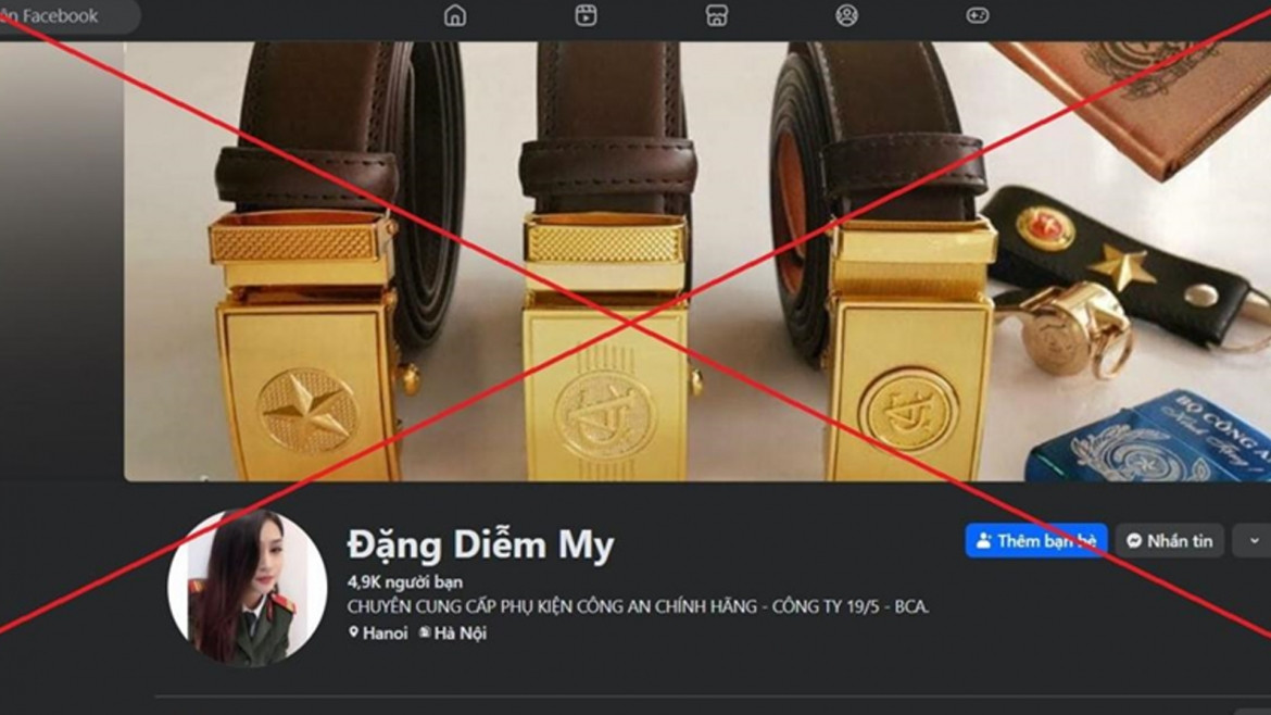 rao ban quan phuc cong an tren facebook, mot nguoi o ha noi bi xu phat hinh anh 2