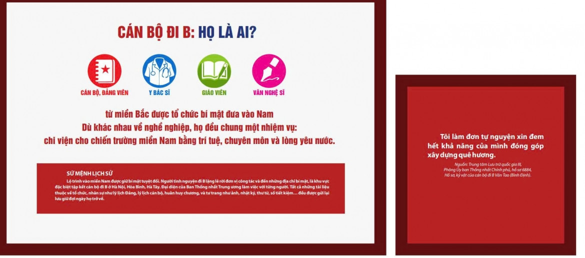 hơn 72.000 hồ sơ, kỷ vật cán bộ đi b vẫn được lưu giữ sau nửa thế kỷ hình ảnh 1 hon 72.000 ho so, ky vat can bo di b van duoc luu giu sau nua the ky hinh anh 1