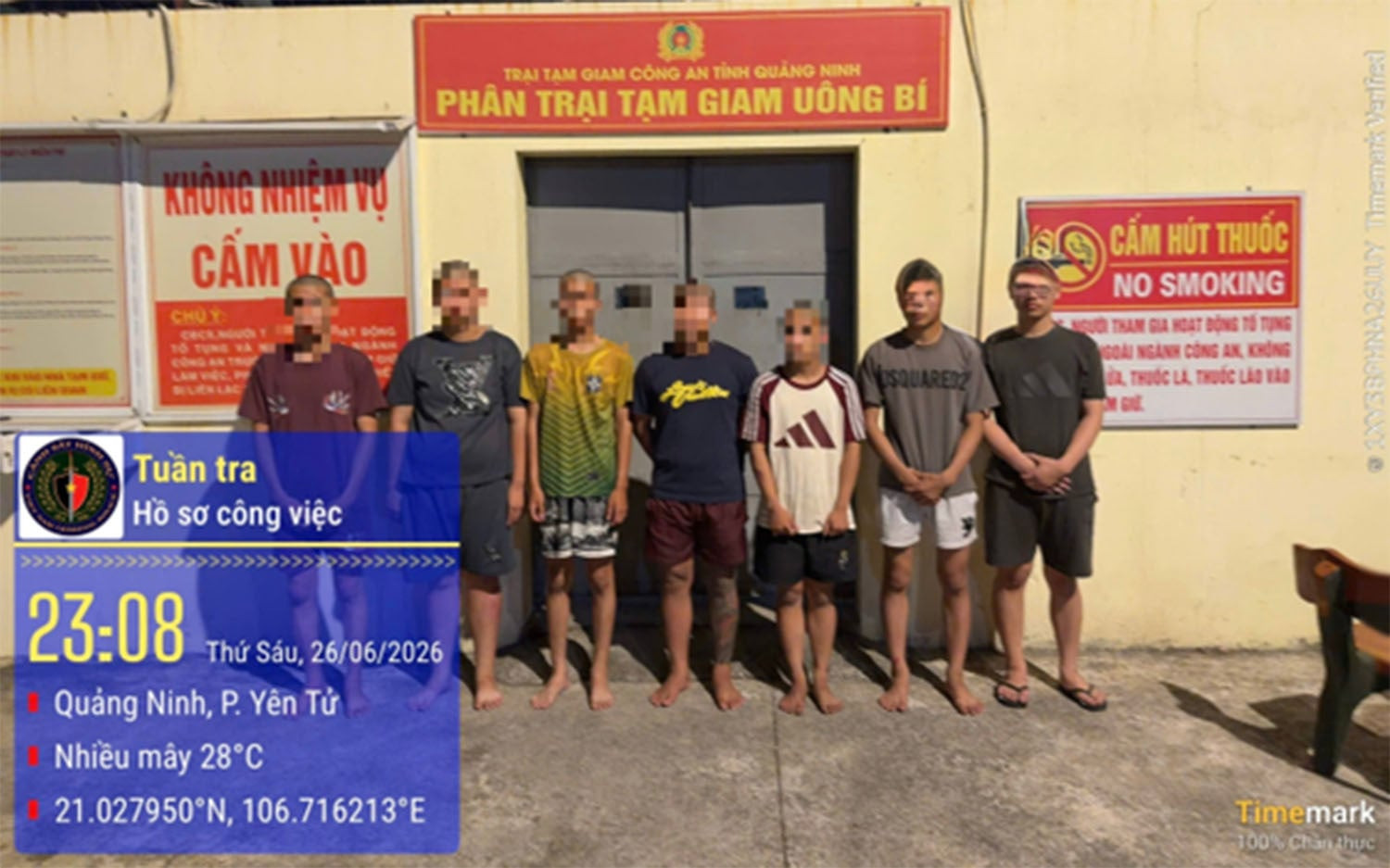 7 nghi phạm bị bắt giữ để điều tra về tội Cướp tài sản và Gây rối trật tự công cộng.