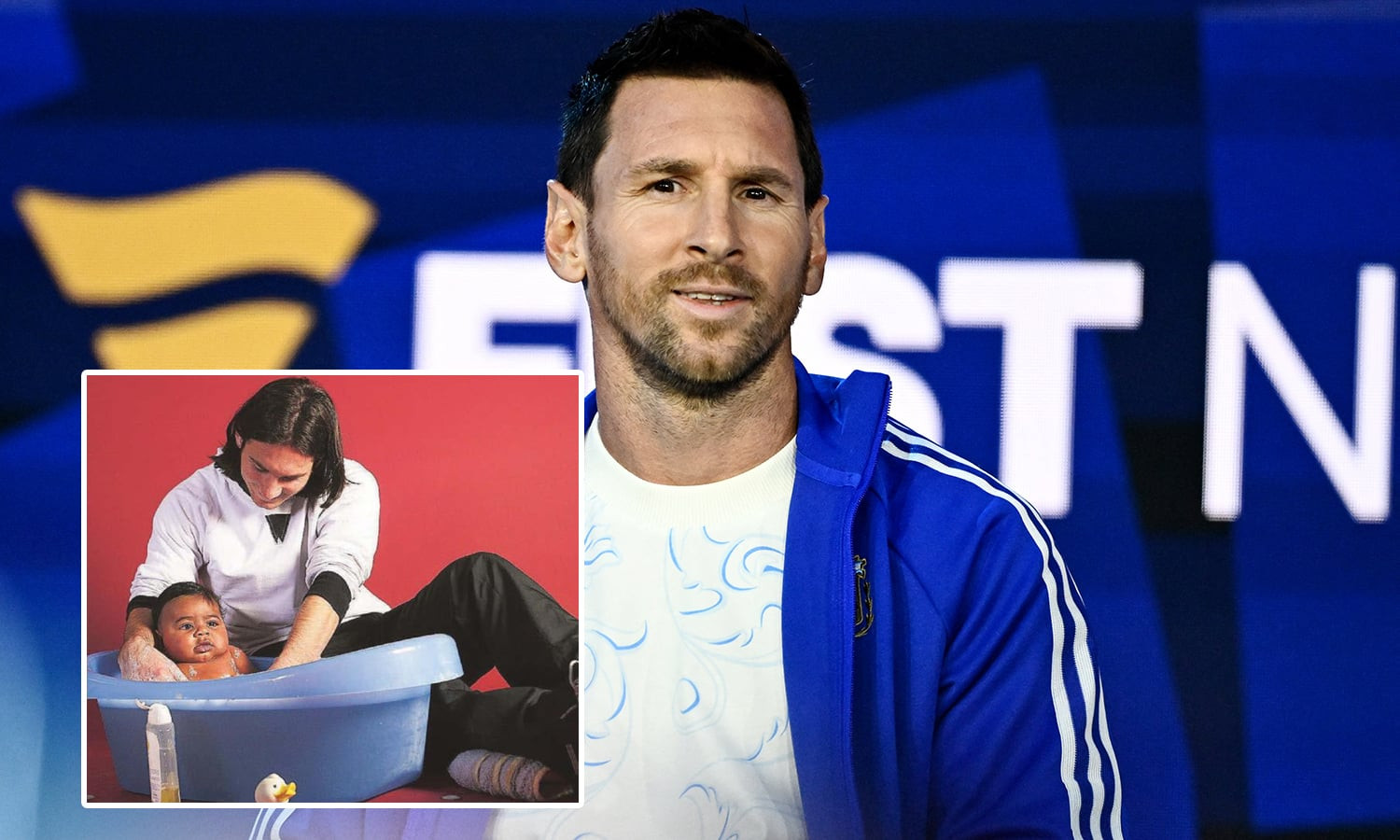 Messi hồi tưởng về bức ảnh định mệnh với Yamal. (Ảnh: Reuters)
