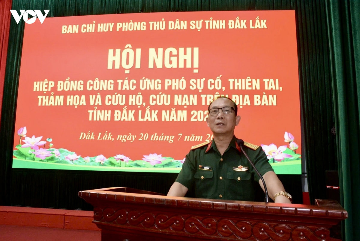 Đắk lắk sẵn sàng huy động hơn 24.000 người ứng phó thiên tai hình ảnh 3 Dak lak san sang huy dong hon 24.000 nguoi ung pho thien tai hinh anh 3