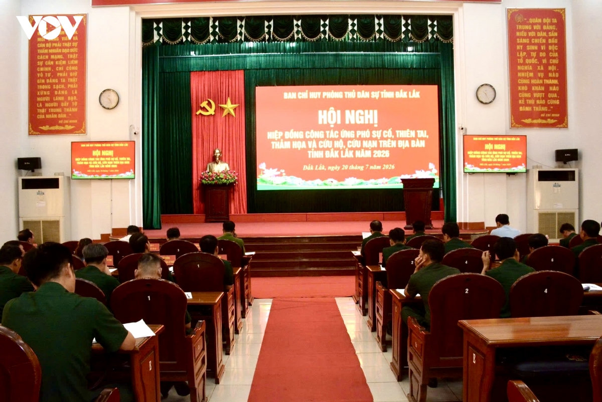 Đắk lắk sẵn sàng huy động hơn 24.000 người ứng phó thiên tai hình ảnh 1 Dak lak san sang huy dong hon 24.000 nguoi ung pho thien tai hinh anh 1