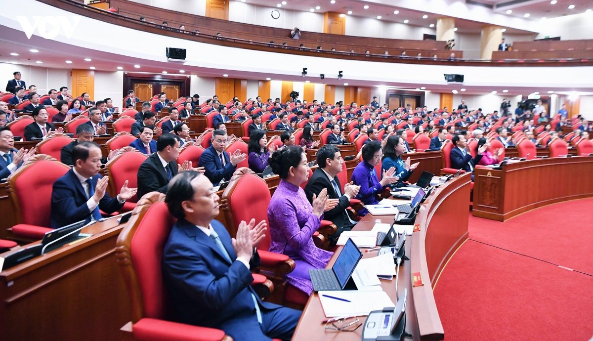 toan canh khai mac hoi nghi lan thu ba ban chap hanh trung uong Dang khoa xiv hinh anh 9