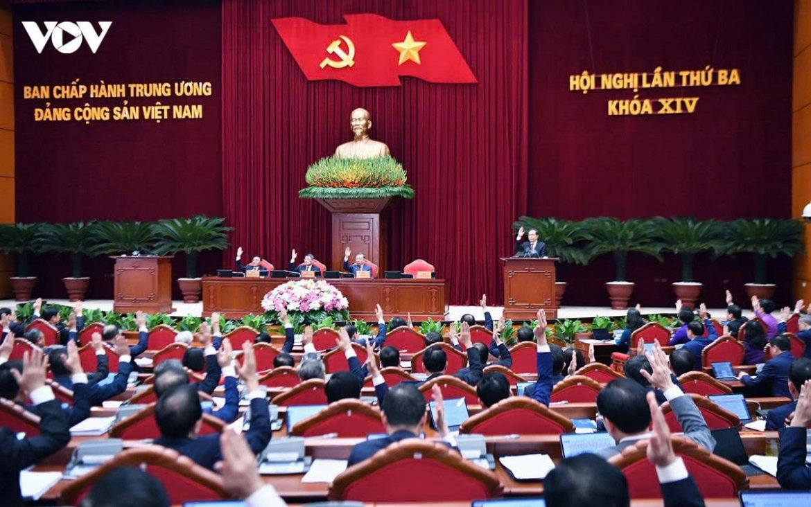 thông cáo báo chí về ngày làm việc thứ hai hội nghị trung ương 3 khóa xiv hình ảnh 1 thong cao bao chi ve ngay lam viec thu hai hoi nghi trung uong 3 khoa xiv hinh anh 1