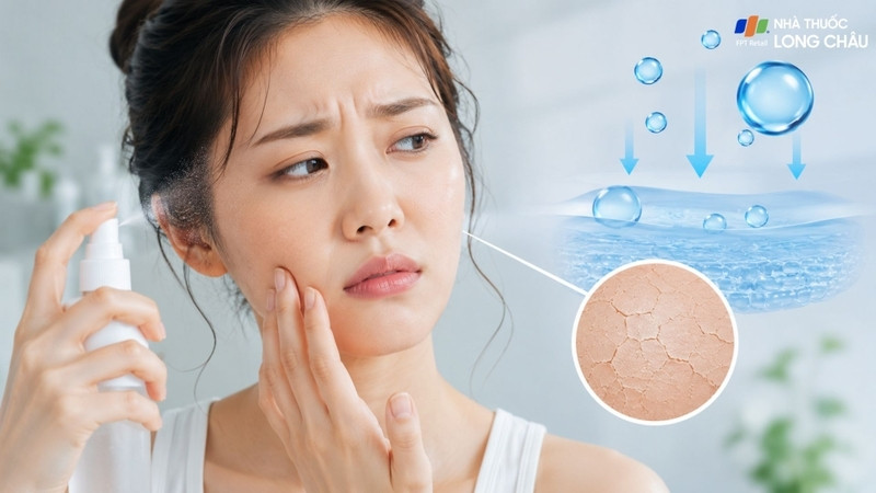 vì sao xịt khoáng mỗi ngày nhưng da vẫn khô căng hình ảnh 1 vi sao xit khoang moi ngay nhung da van kho cang hinh anh 1