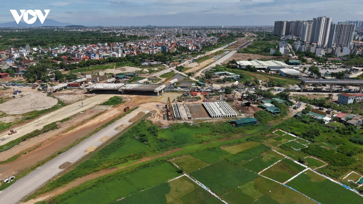 can canh tuyen vanh dai 4 qua ha noi sau gan 3 nam thi cong hinh anh 1