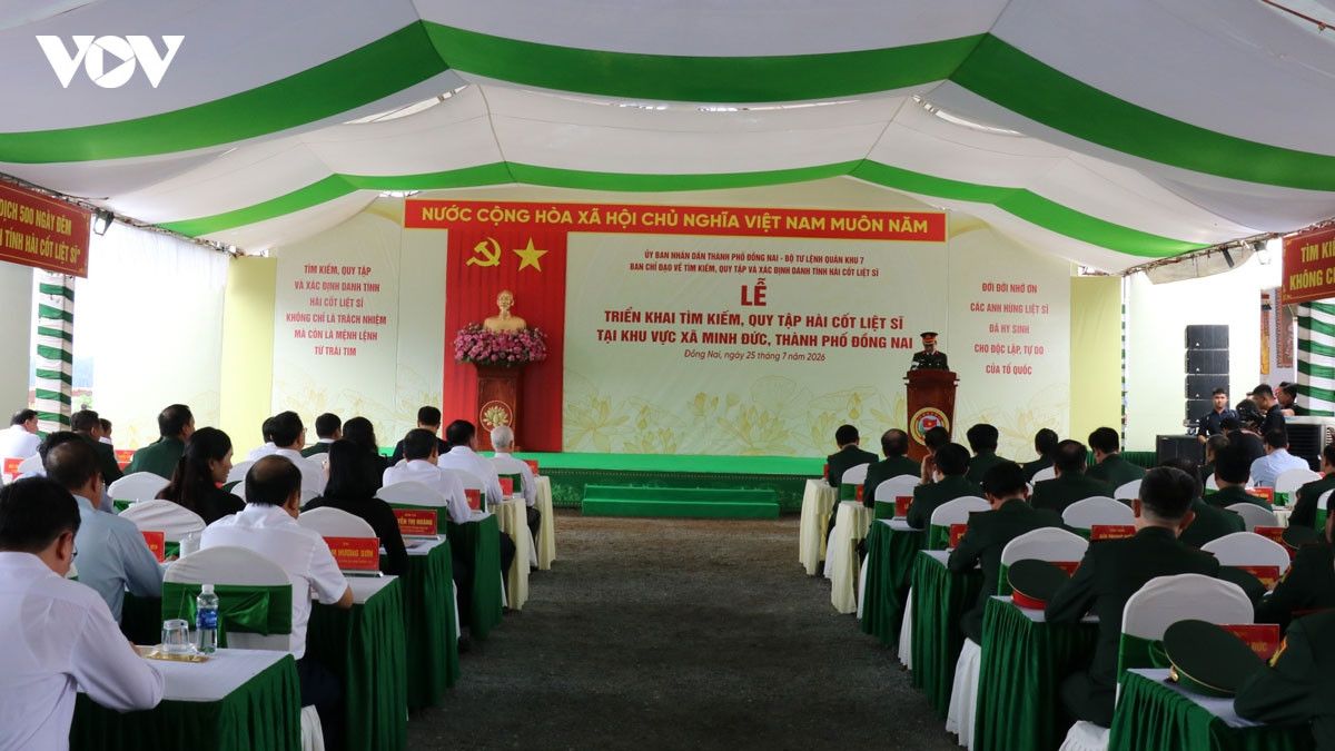Đại tướng phan văn giang chỉ đạo quy tập hài cốt liệt sĩ tại Đồng nai hình ảnh 1 Dai tuong phan van giang chi dao quy tap hai cot liet si tai Dong nai hinh anh 1