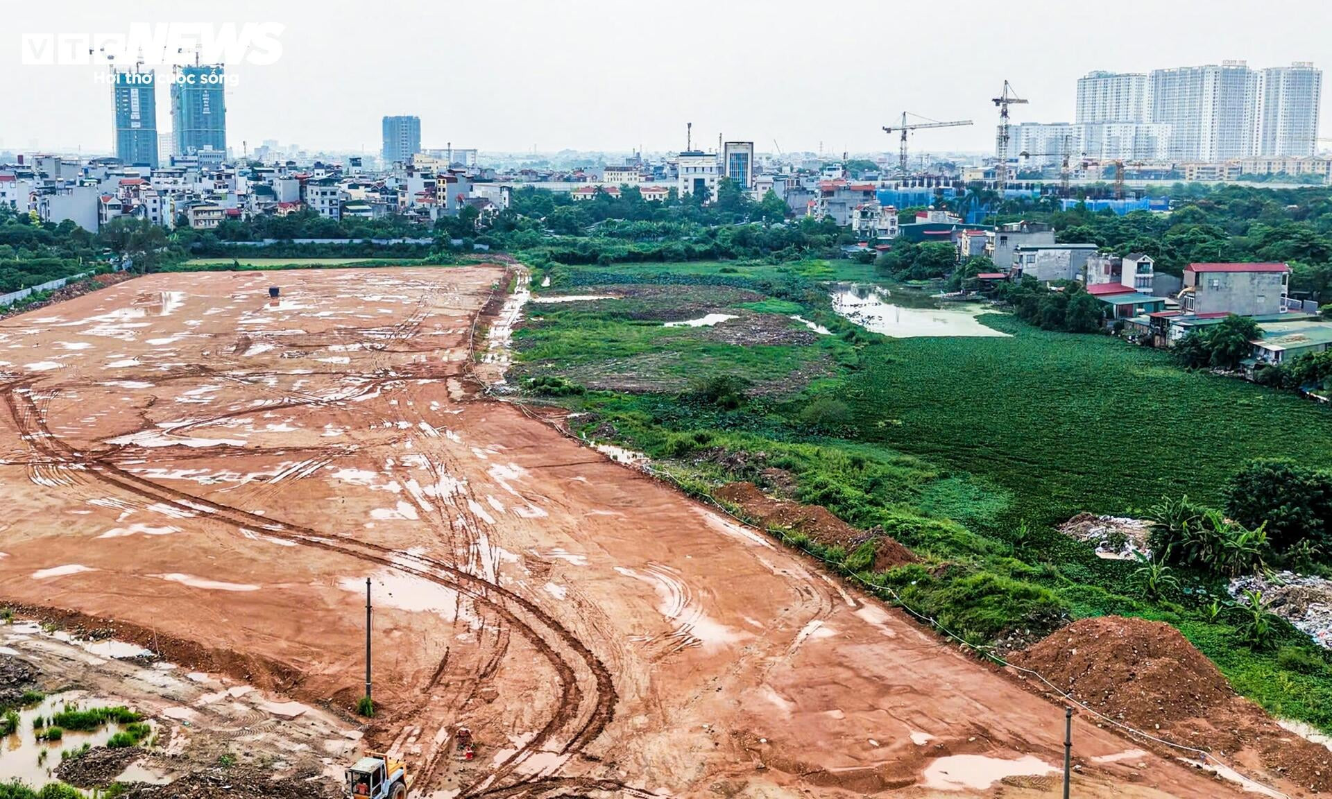 Cận cảnh khu vực xây depot rộng hơn 11 ha của tuyến metro gần 36.000 tỷ đồng ở Hà Nội - 2
