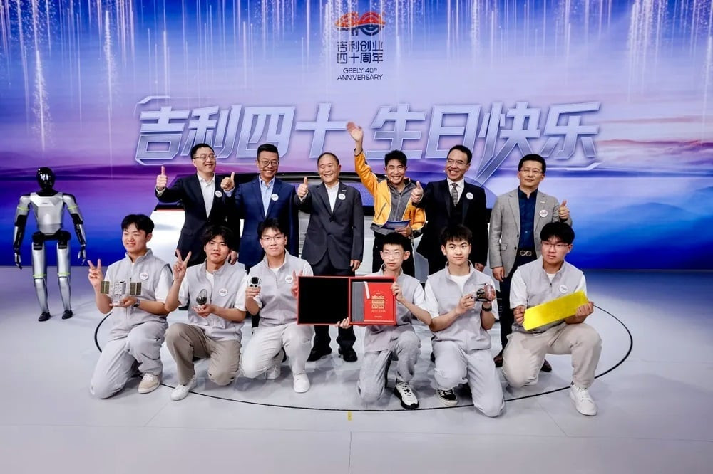 Một sự kiện quảng bá chương trình hướng đến học sinh tốt nghiệp trung học của tập đoàn Geely. (Ảnh: Geely)