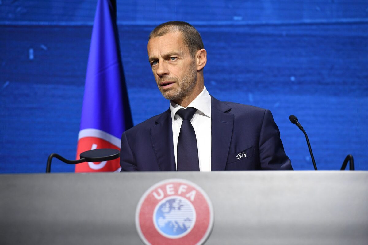 Chủ tịch UEFA, ông Aleksander Ceferin, quyết định không tham dự trận chung kết World Cup 2026. (Ảnh: Reuters)