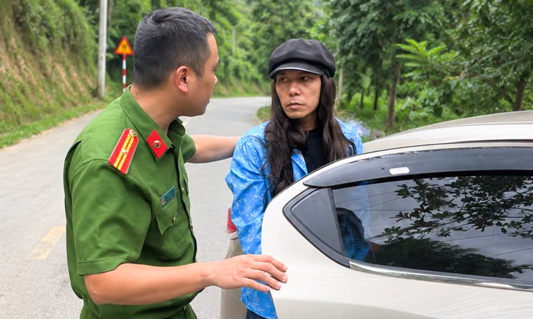 Trần Văn Tam thời điểm bị bắt giữ. (Ảnh: CACC)