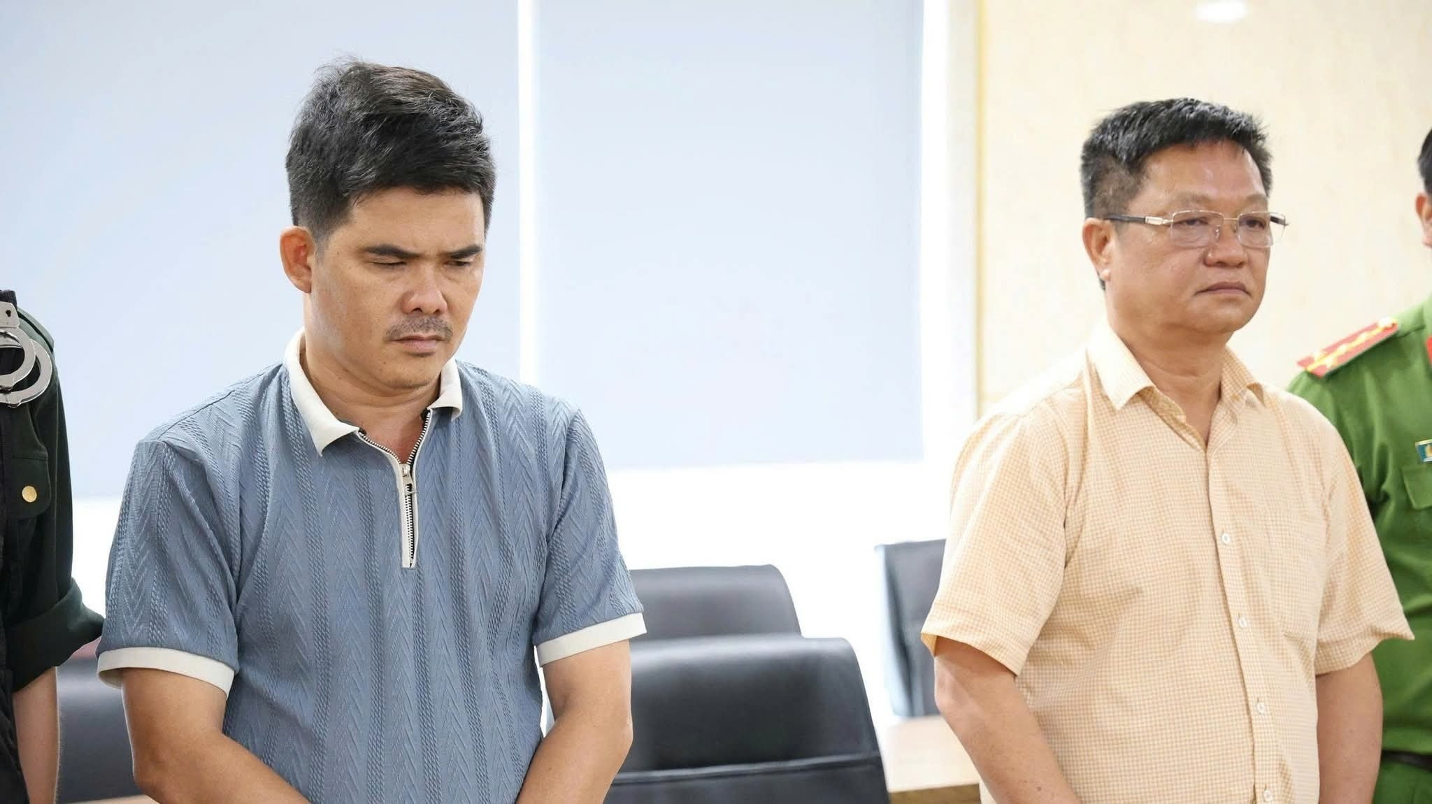 2 đối tượng bị khởi tố. (Ảnh: C.A)