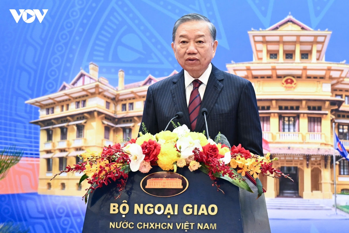 tổng bí thư, chủ tịch nước tô lâm Đối ngoại phải phát huy vai trò tiên phong hình ảnh 1 tong bi thu, chu tich nuoc to lam Doi ngoai phai phat huy vai tro tien phong hinh anh 1