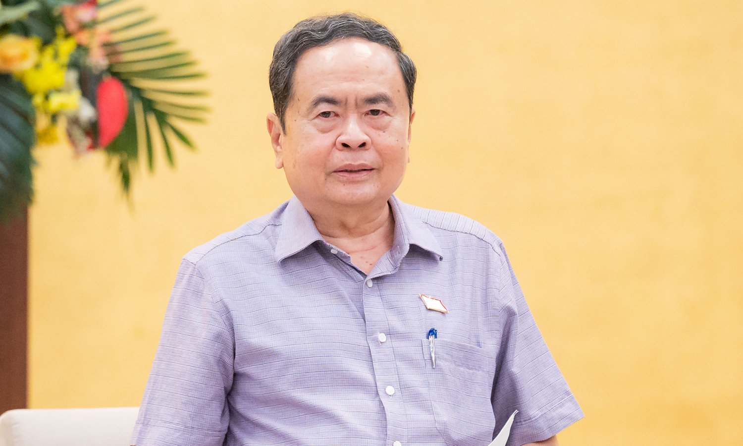 Chủ tịch Quốc hội Trần Thanh Mẫn.
