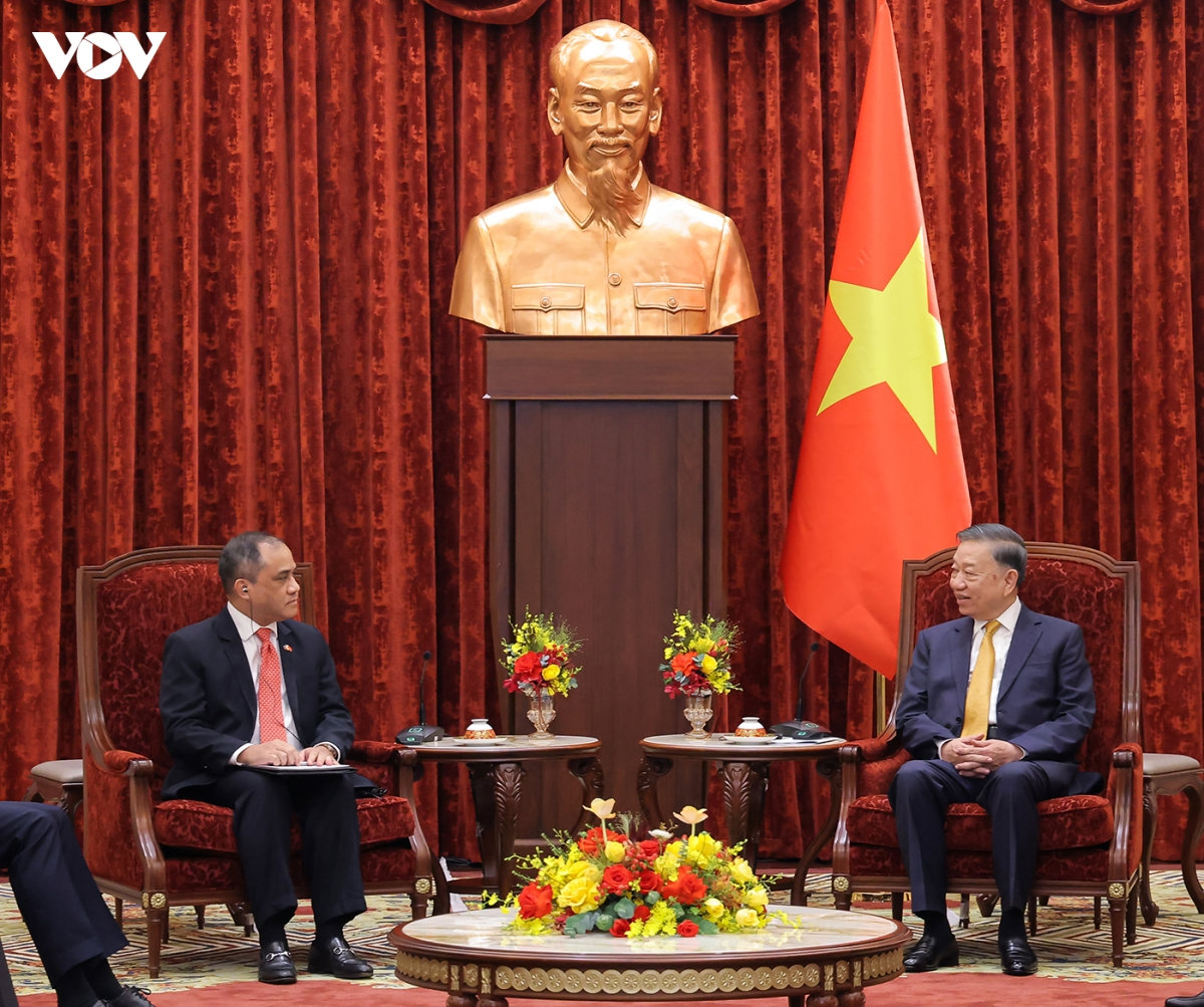 tổng bí thư, chủ tịch nước tô lâm tiếp Đại sứ, Đại biện các nước asean tại hà nội hình ảnh 1 tong bi thu, chu tich nuoc to lam tiep Dai su, Dai bien cac nuoc asean tai ha noi hinh anh 1