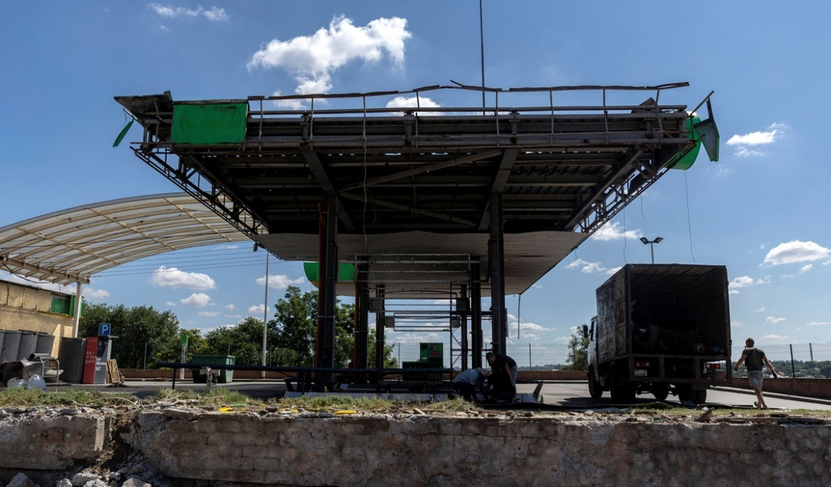 Theo Naftogaz, Nga đang nhằm vào những cơ sở năng lượng trọng yếu của Ukraine. (Ảnh: Reuters)